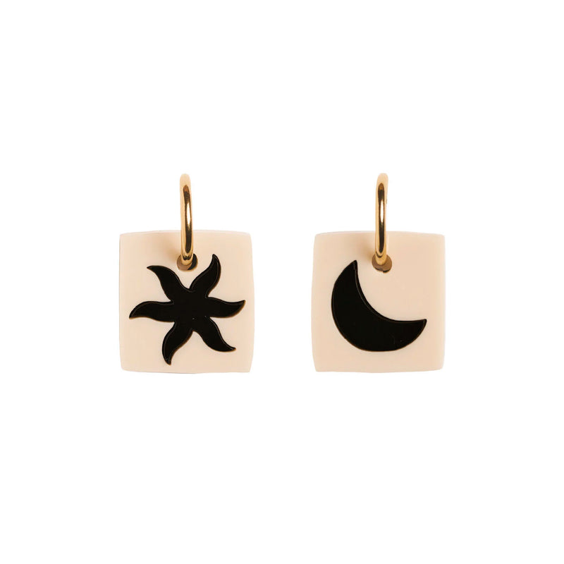 Pendientes - Solpor Hueso