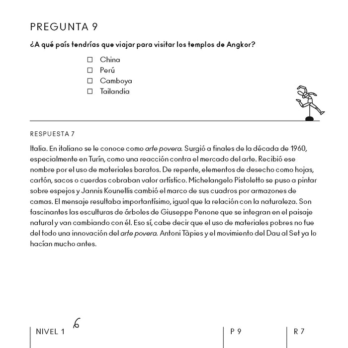 Pasatiempos - Arte: El desafío de las preguntas para divertirse y aprender 🎨
