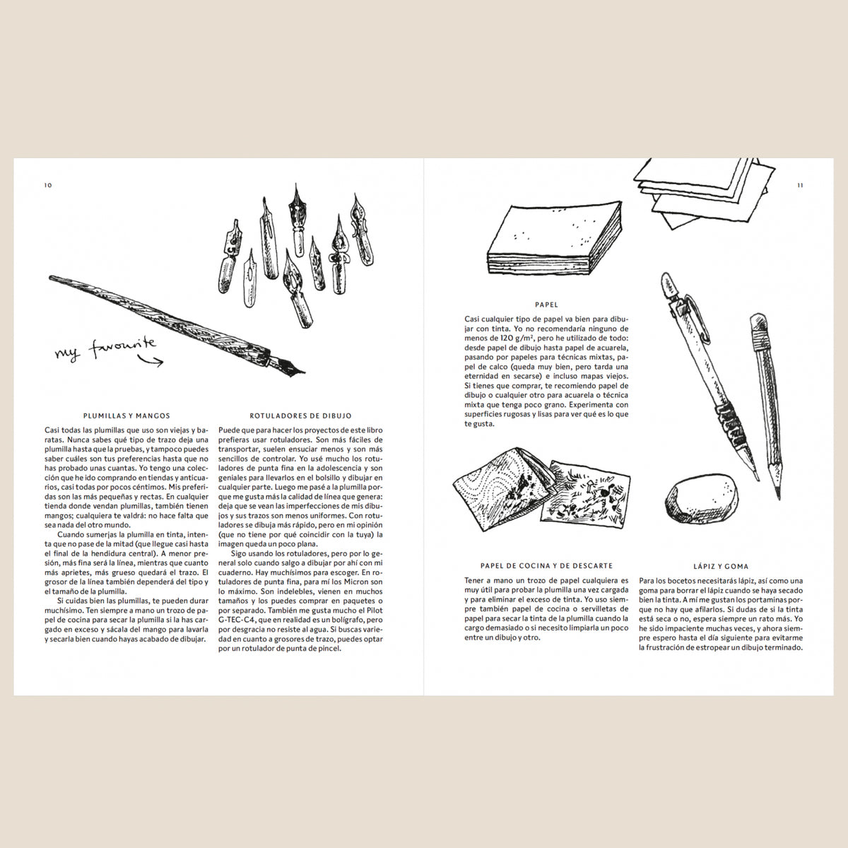 Libro - "Arte en 15 Minutos, Dibujo y Tinta" de Anna Tromop