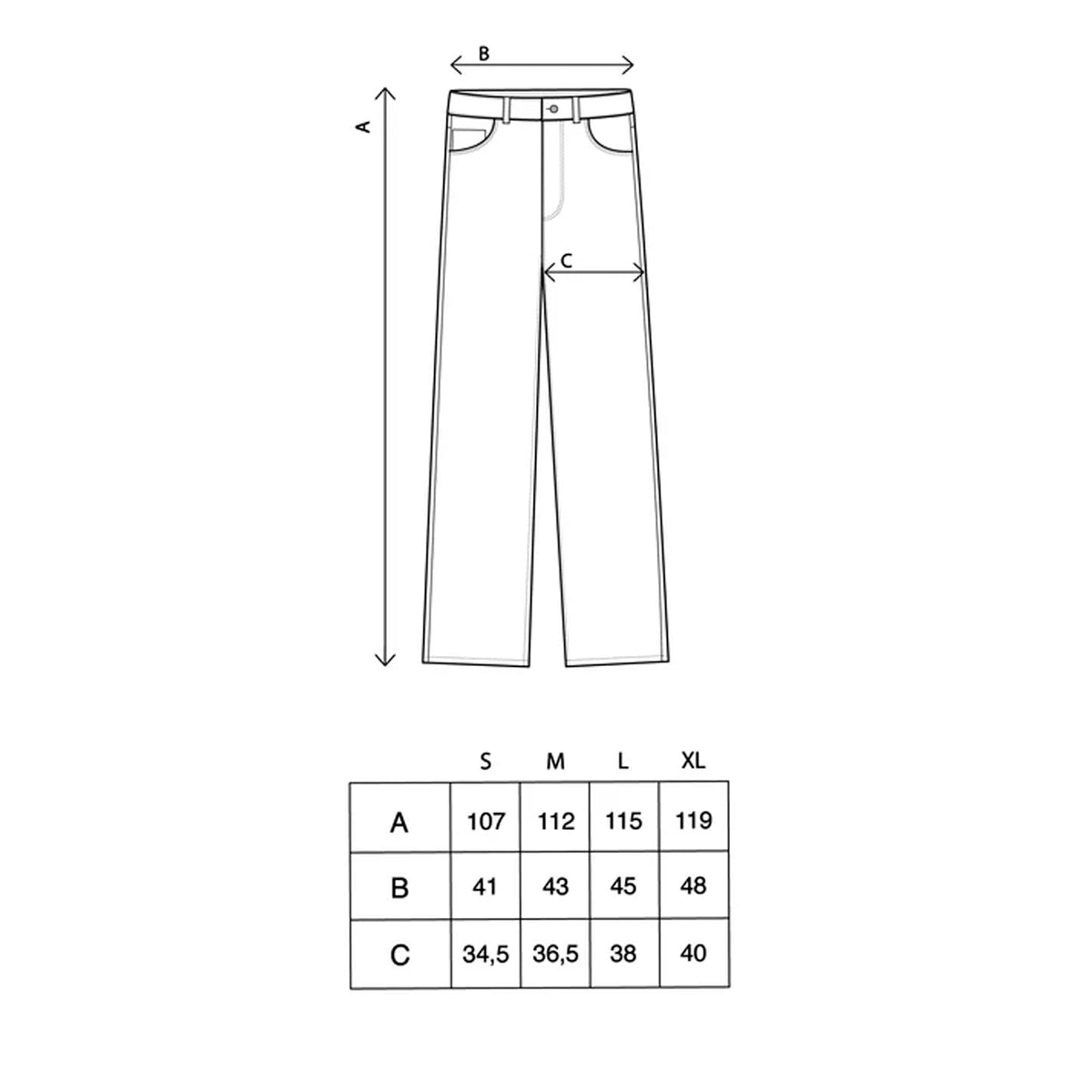 Pantalones We Are Not Friends - Asa Cut Jeans
