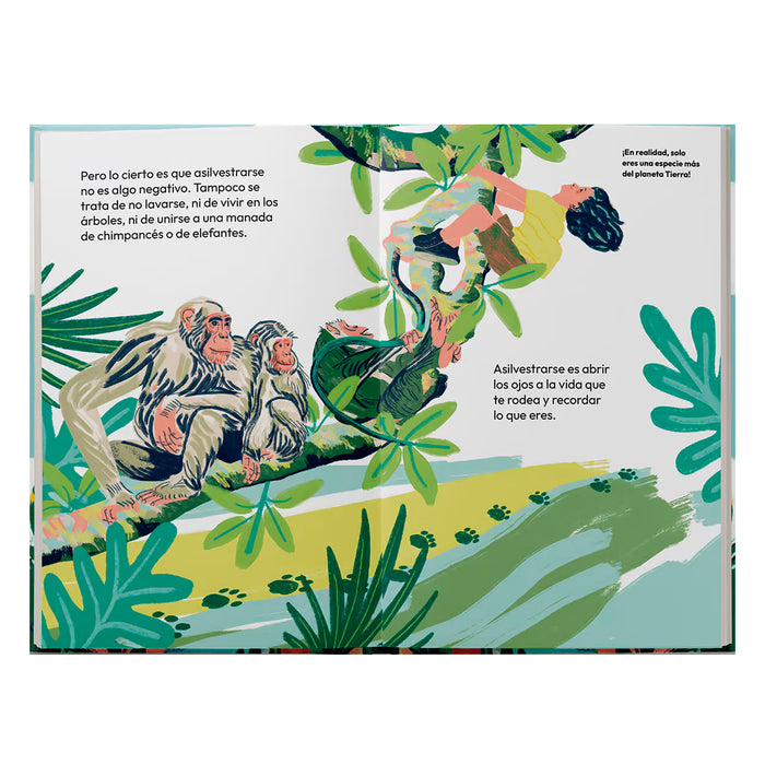 Libro - "Asilvestrarse: volver a lo salvaje" de Cristian Moyano e Irene Cuesta