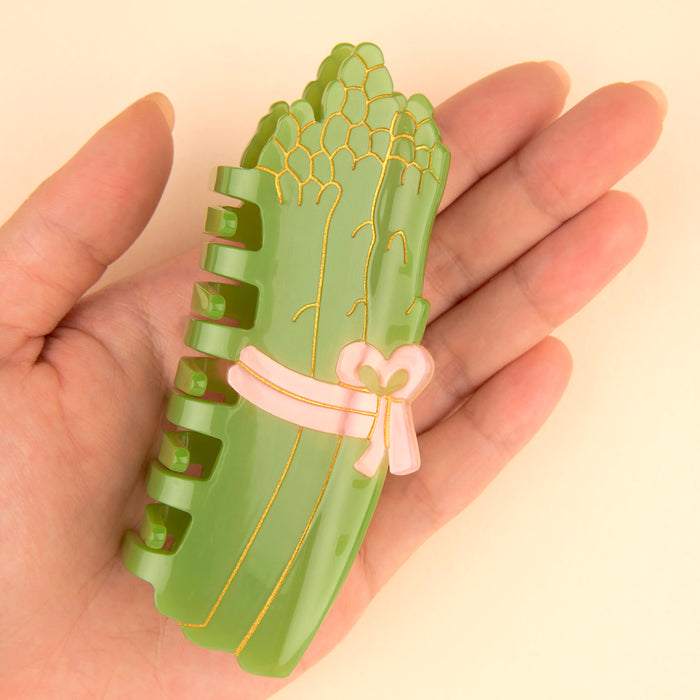 Pinza para el pelo - Espárrago
