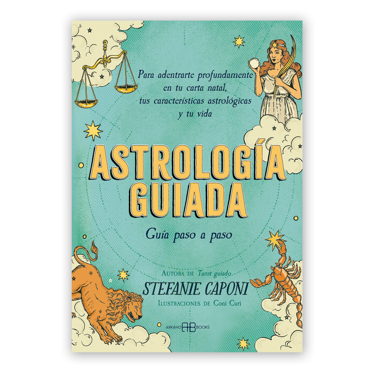 Libro - "Astrología guiada, guía paso a paso" de Stefanie Caponi