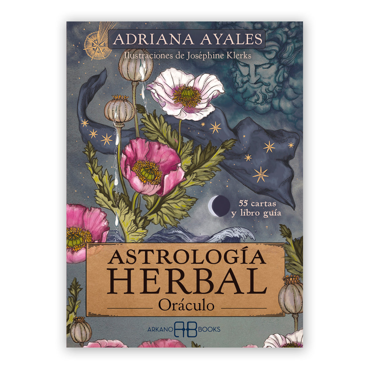 Baraja de Tarot - "Astrología herbal. Oráculo" de Adriana Ayales y Joséphine Klerks