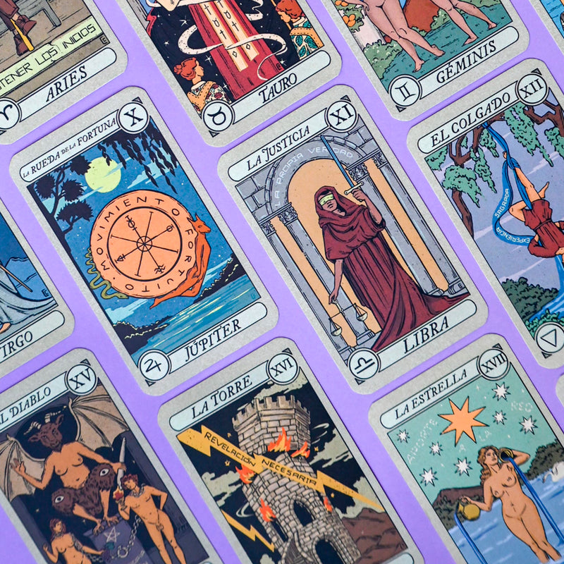 Baraja de Tarot - "Astrotarot" de Karen Díaz y Coni Curi