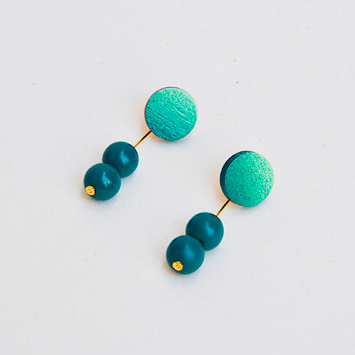 Pendientes - Earrings Emerald / Soft Green