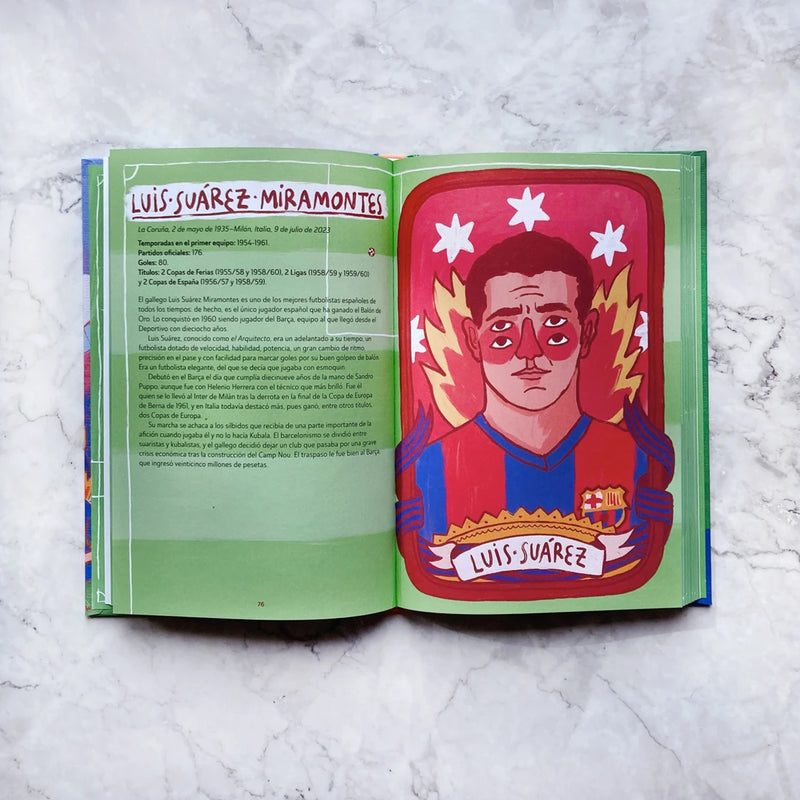Libro - "Barça, 100 jugadores de leyenda" de Ricardo Cavolo y Ferran Correas