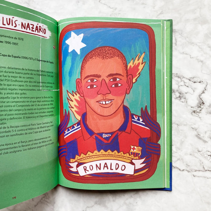 Libro - "Barça, 100 jugadores de leyenda" de Ricardo Cavolo y Ferran Correas