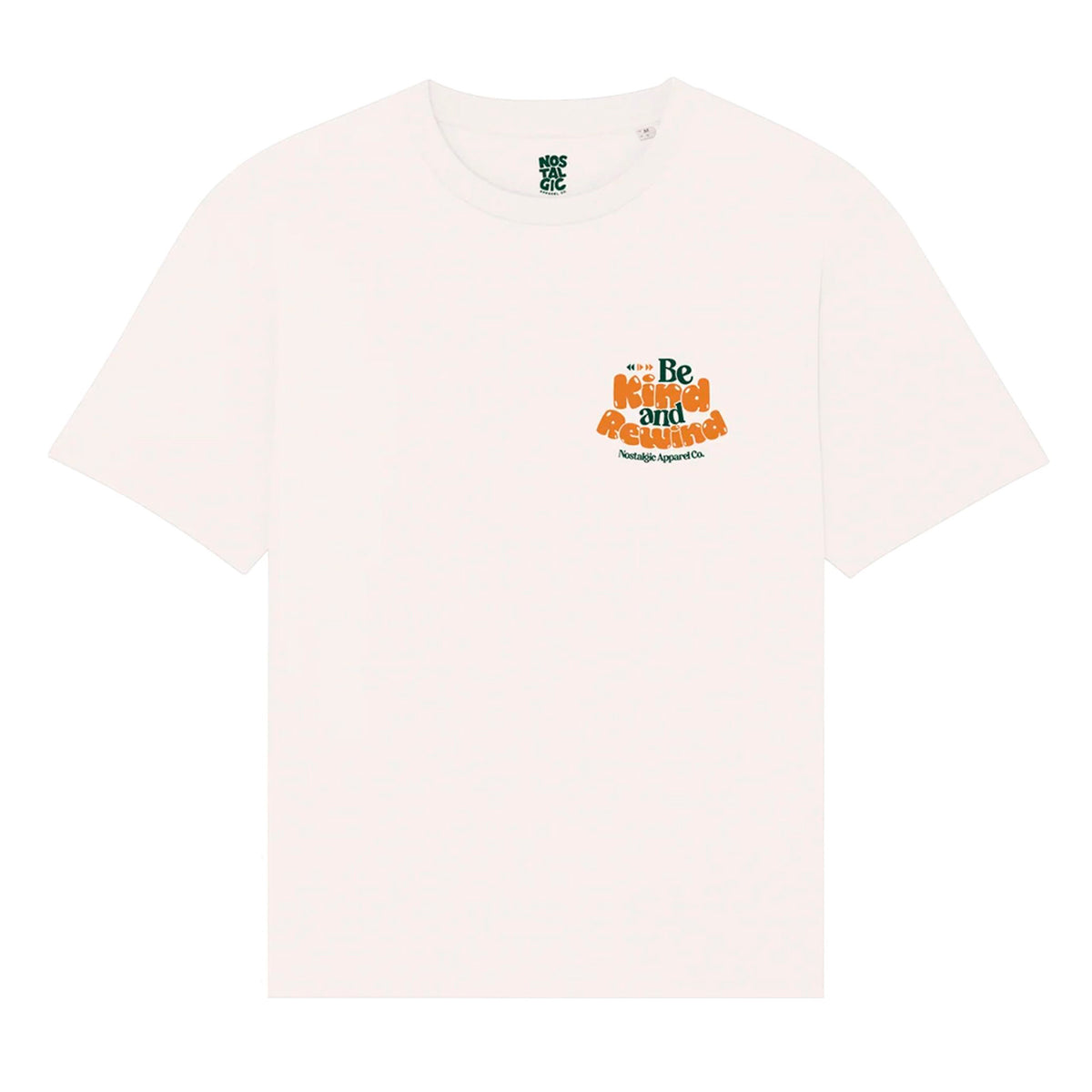 Camiseta Nostalgic Apparel - "Be Kind and Rewind"