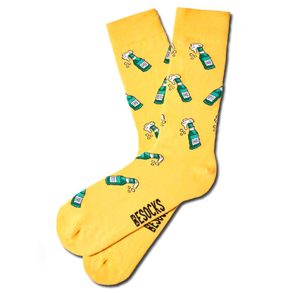Calcetines Besocks - BeBeer Mustard 🍺