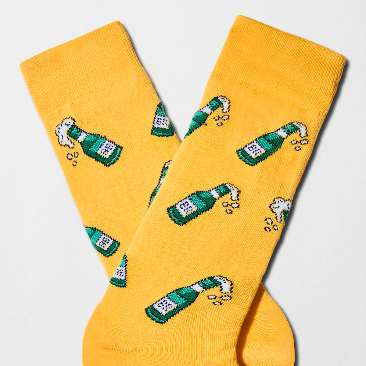 Calcetines Besocks - BeBeer Mustard 🍺