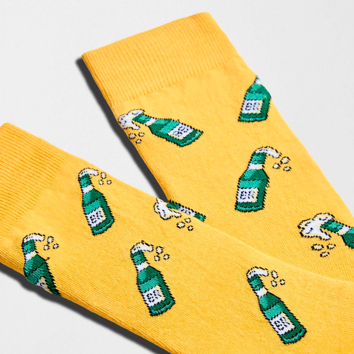 Calcetines Besocks - BeBeer Mustard 🍺