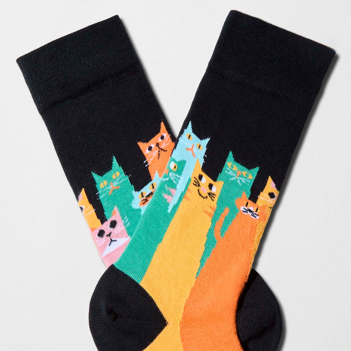 Calcetines Besocks - BeCatsGang Black 🐱