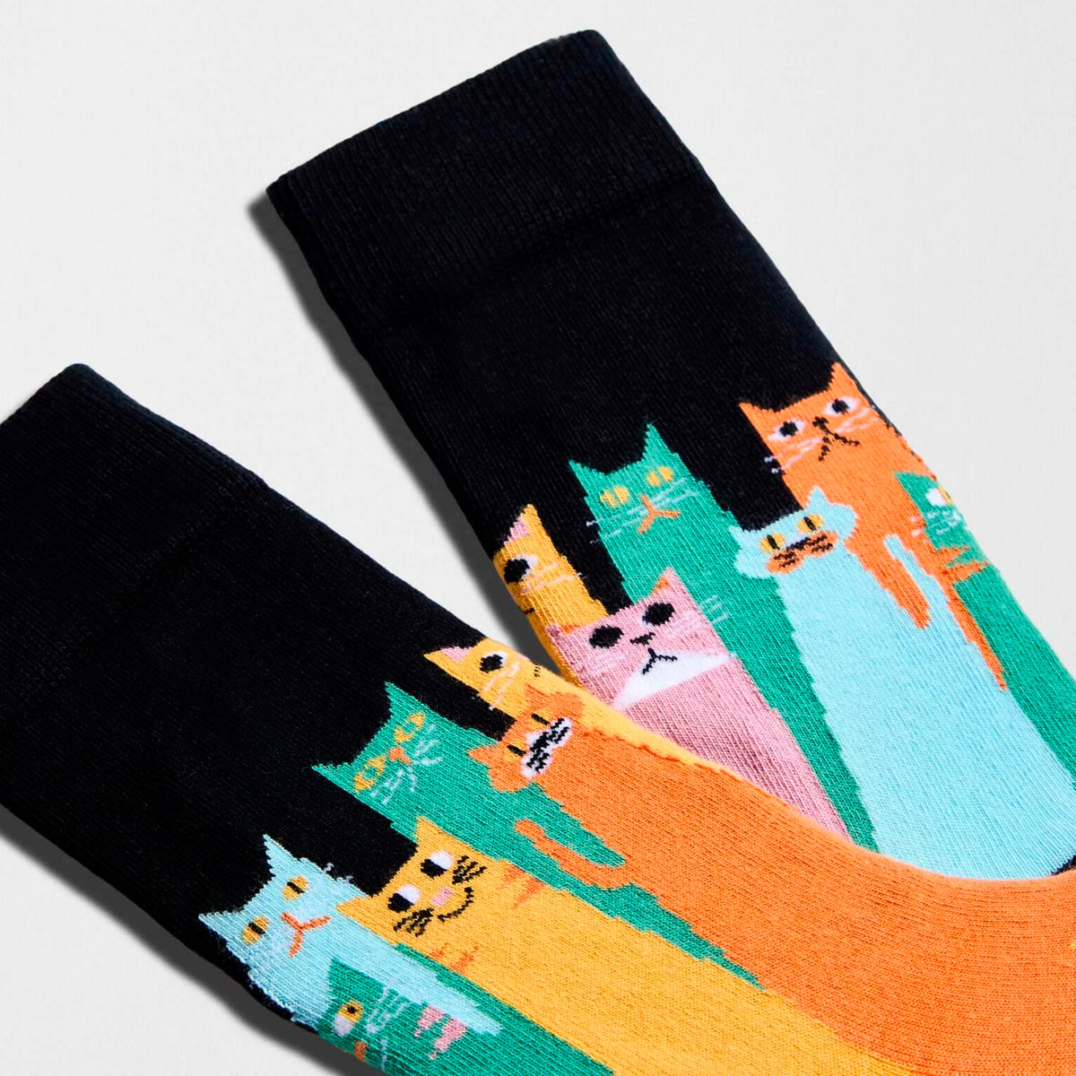 Calcetines Besocks - BeCatsGang Black 🐱