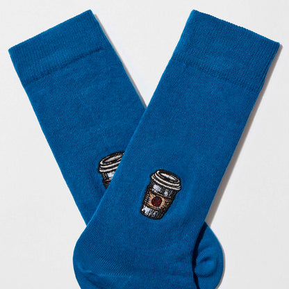 Calcetines Besocks - BeCoffee Embroidered ☕