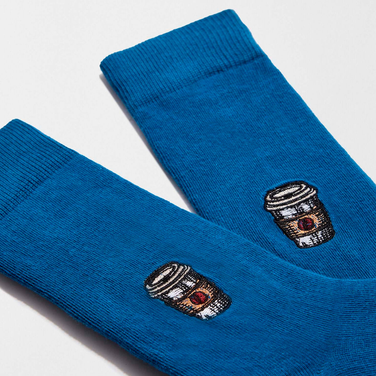 Calcetines Besocks - BeCoffee Embroidered ☕