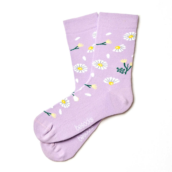Calcetines Besocks - BeDaisy Purple 🌼