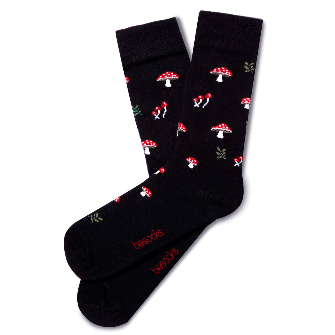 Calcetines Besocks - BeMushroom Black 🍄