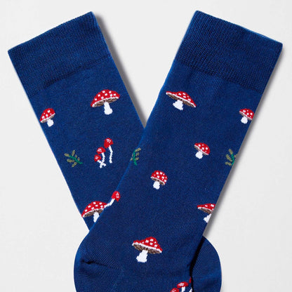 Calcetines Besocks - BeMushroom Navy 🍄