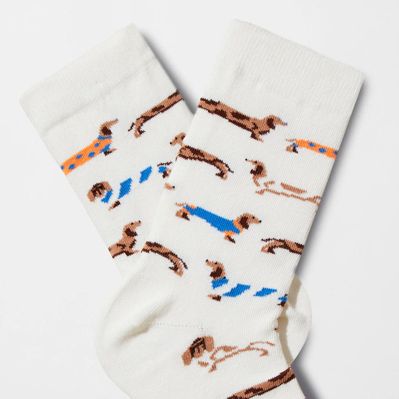 Calcetines Besocks - BePets Offwhite 🐶🌭