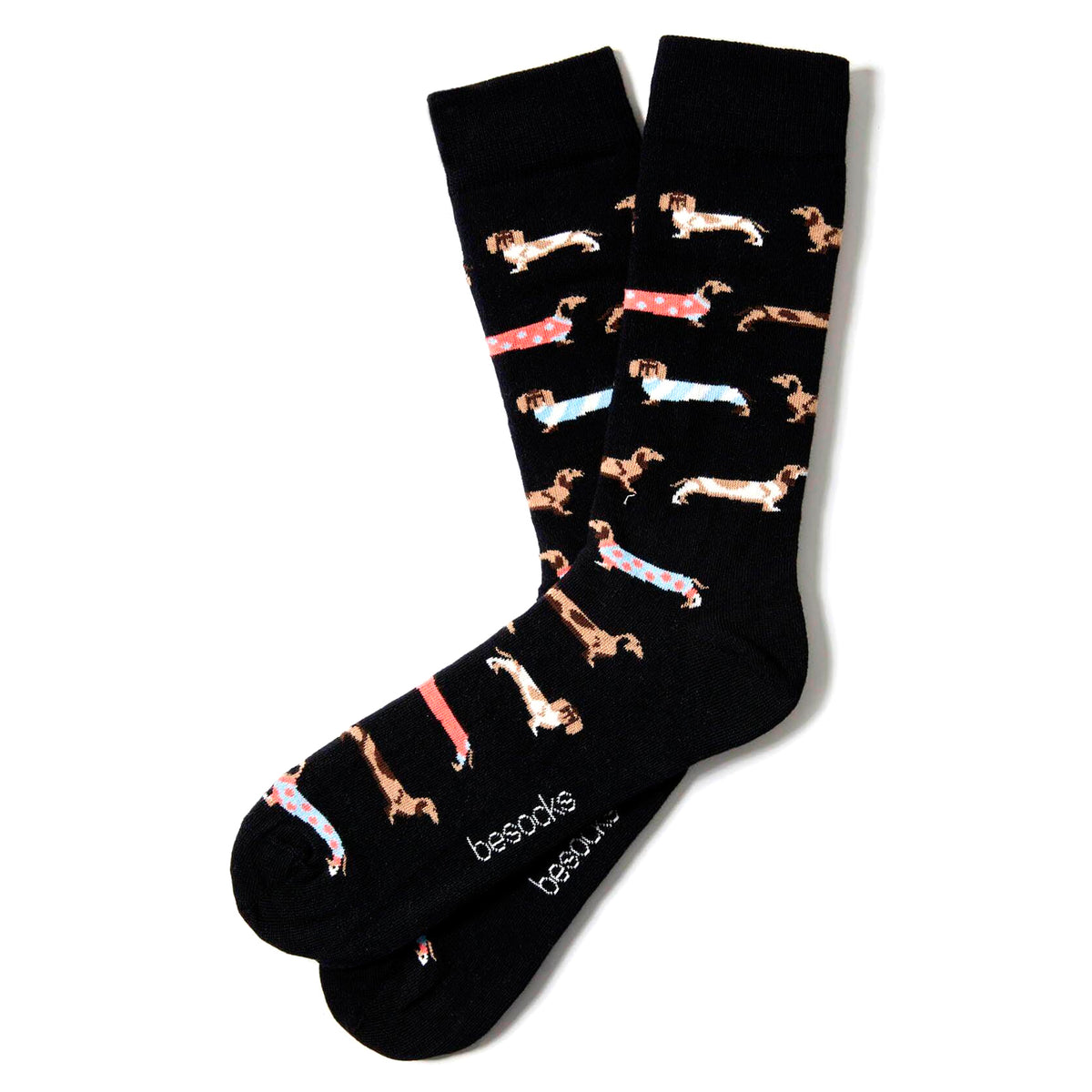 Calcetines Besocks - BePets Black 🐶🌭