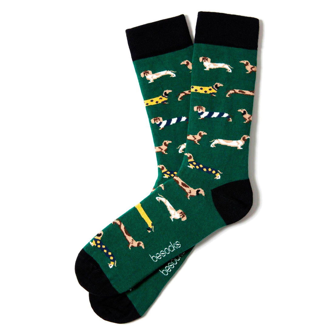 Calcetines Besocks - BePets Green 🐶🌭