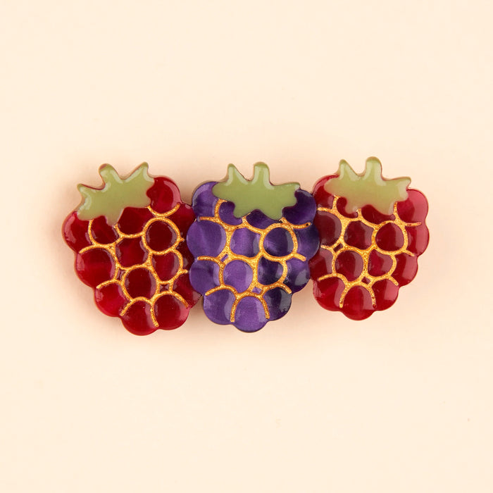 Pasador de pelo - Frutos rojos