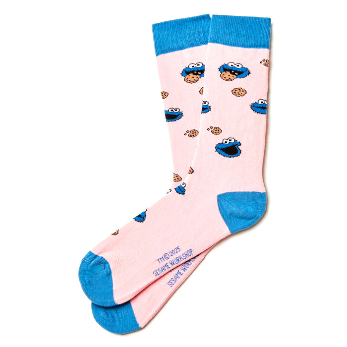 Calcetines Besocks - BeSesameStreet Cookie Monster Pink 🍪