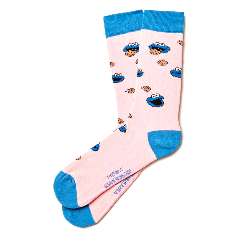Calcetines Besocks - BeSesameStreet Cookie Monster Pink 🍪