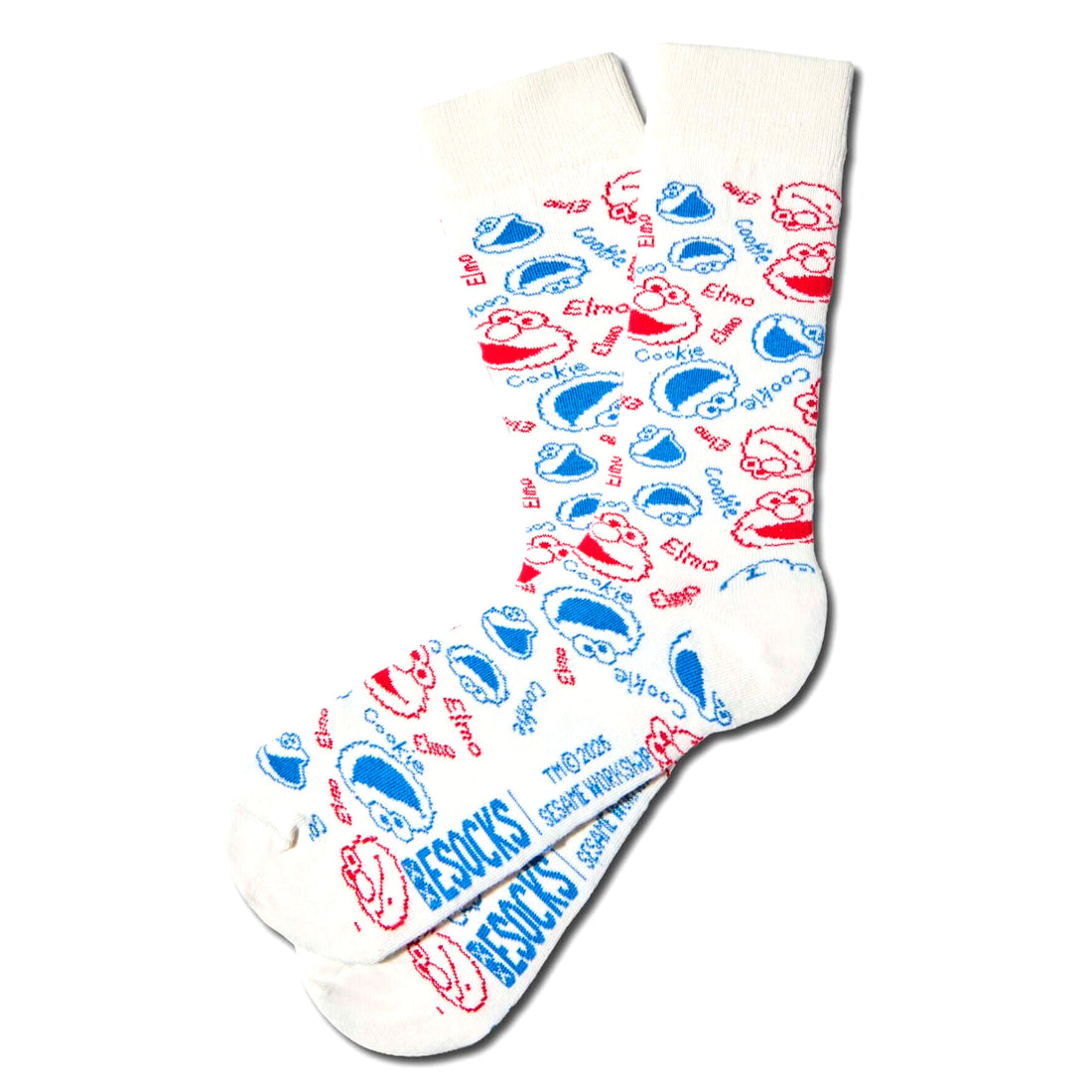 Calcetines Besocks - BeSesameStreet Elmo &amp; Cookie Faces