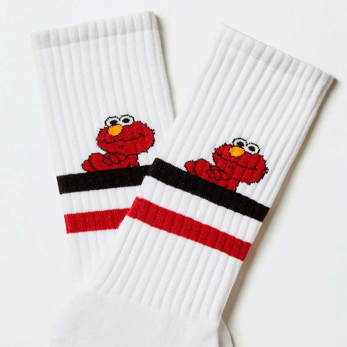 Calcetines Besocks - BeSesameStreet Elmo White