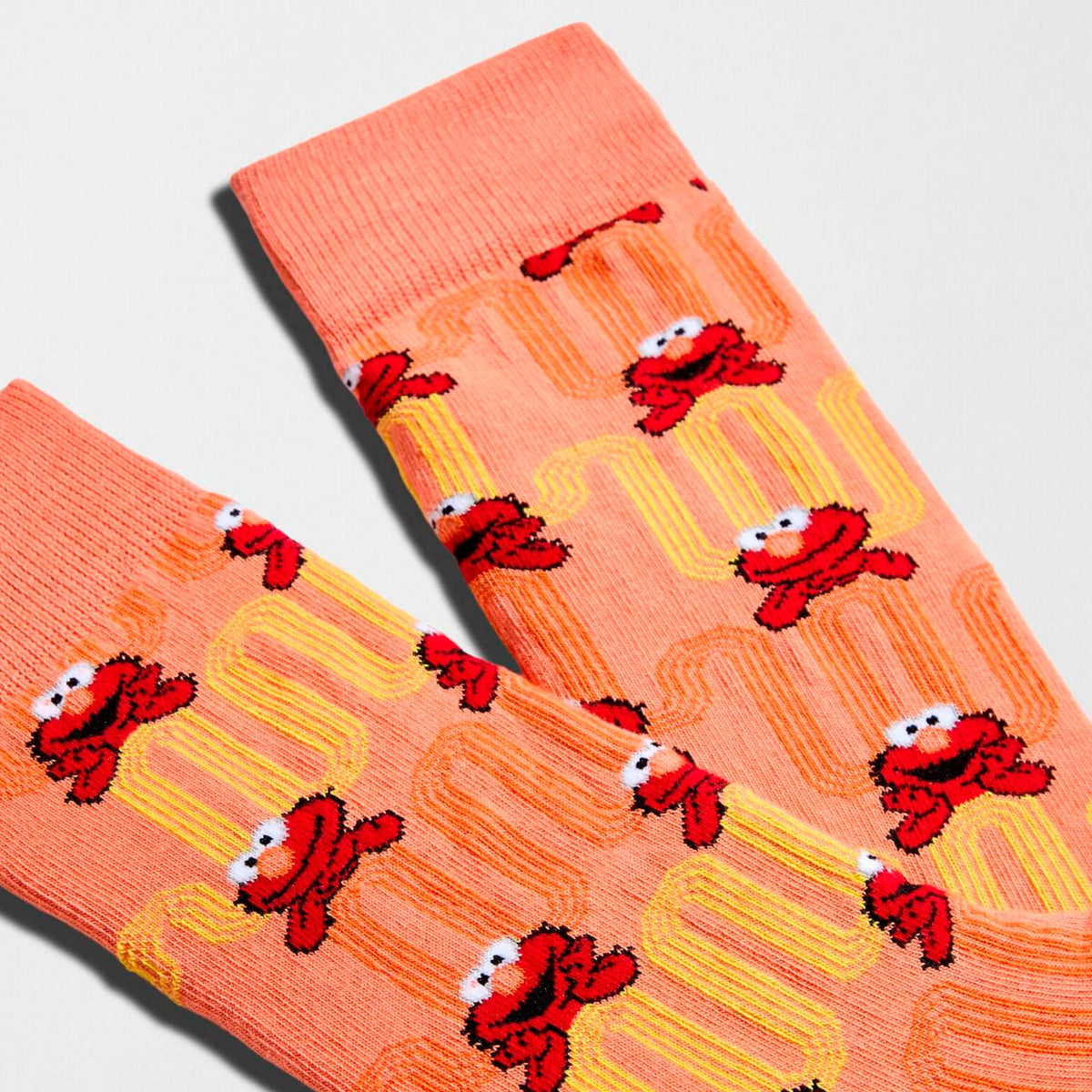 Calcetines Besocks - BeSesameStreet Elmo Zigzag