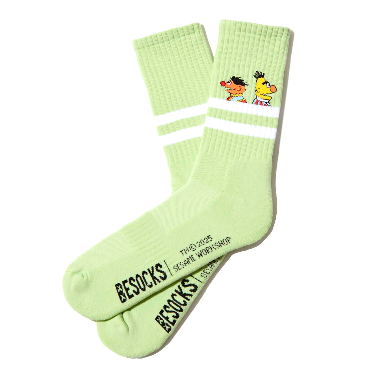 Calcetines Besocks - BeSesameStreet Epi &amp; Blas Green