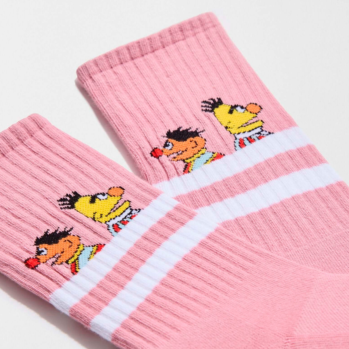Calcetines Besocks - BeSesameStreet Epi &amp; Blas Pink