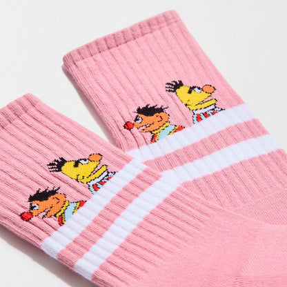 Calcetines Besocks - BeSesameStreet Epi &amp; Blas Pink