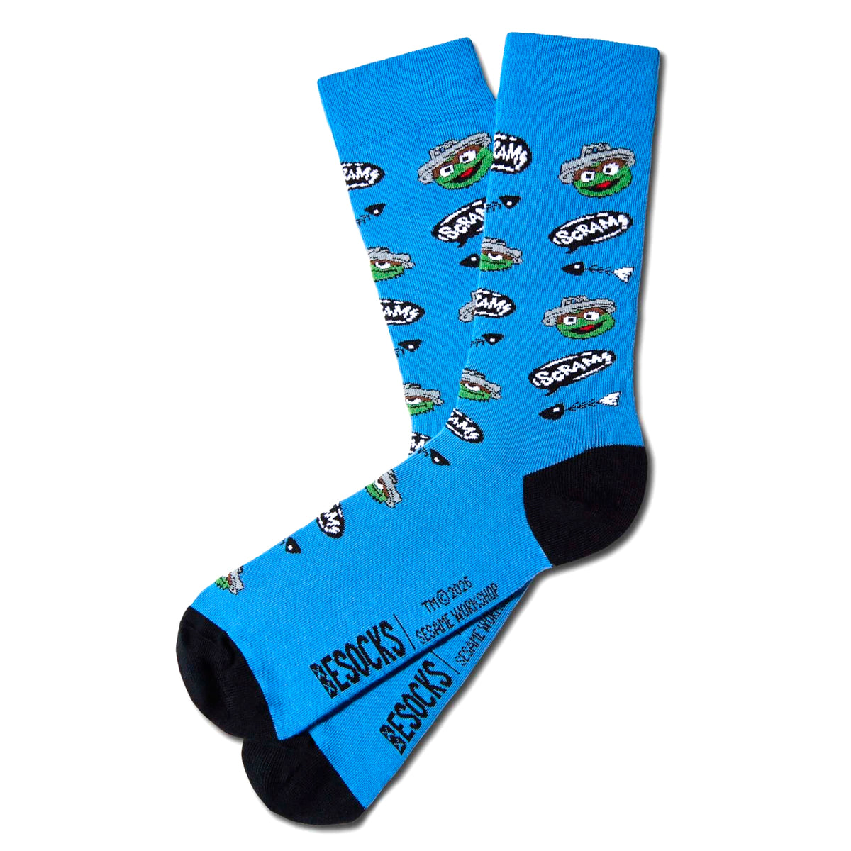 Calcetines Besocks - BeSesameStreet Grouch
