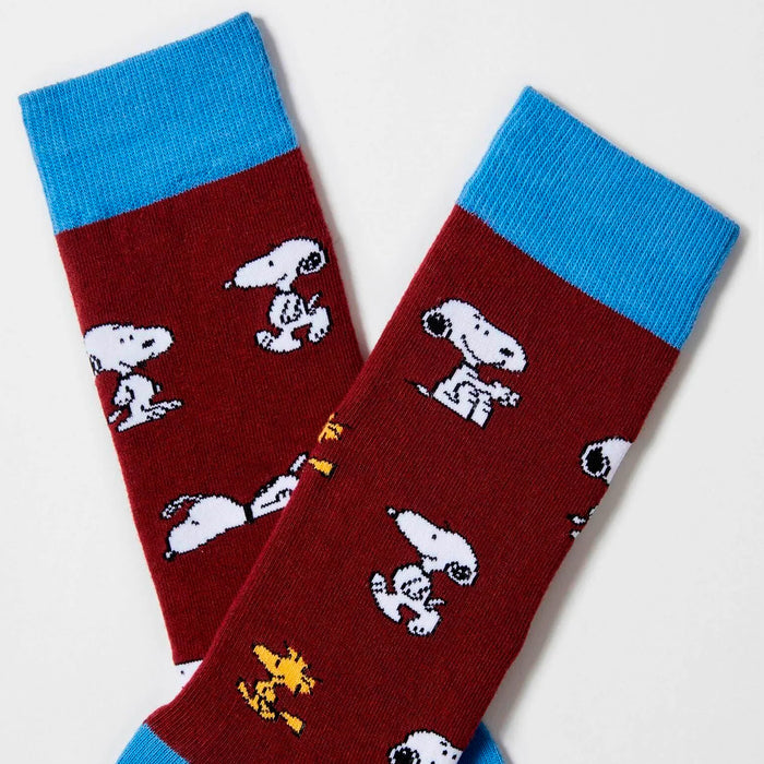 Calcetines Besocks - BeSnoopy Burgundy