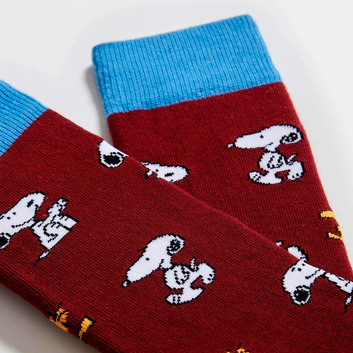 Calcetines Besocks - BeSnoopy Burgundy