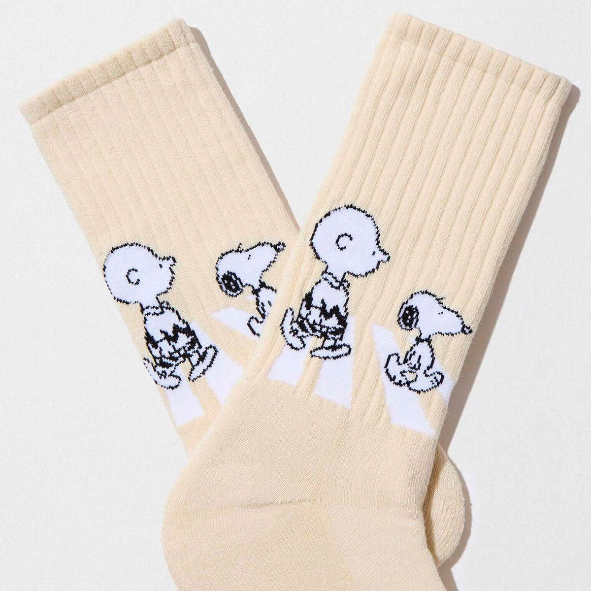 Calcetines Besocks - BeSnoopy Walk Beige