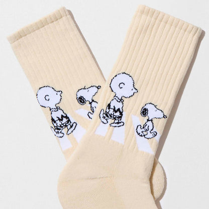 Calcetines Besocks - BeSnoopy Walk Beige