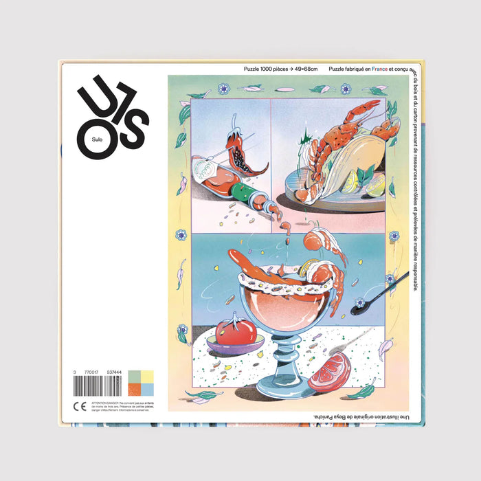 Puzzle - Salud! 🍤🍸