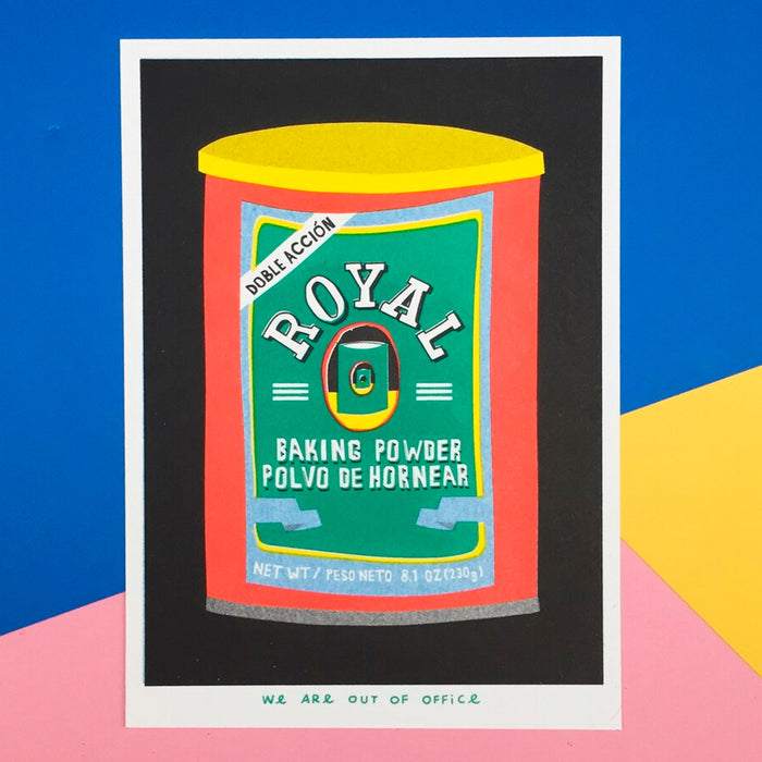 Print de We Are Out Of Office - "Bicarbonato de sodio Royal"