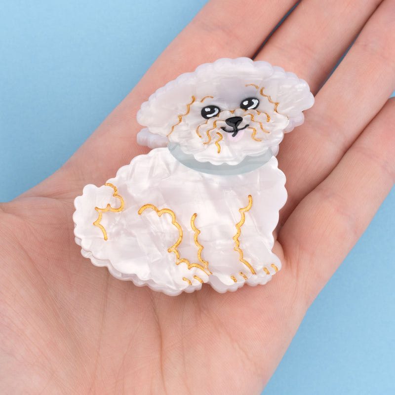 Pinza para el pelo - Bichón