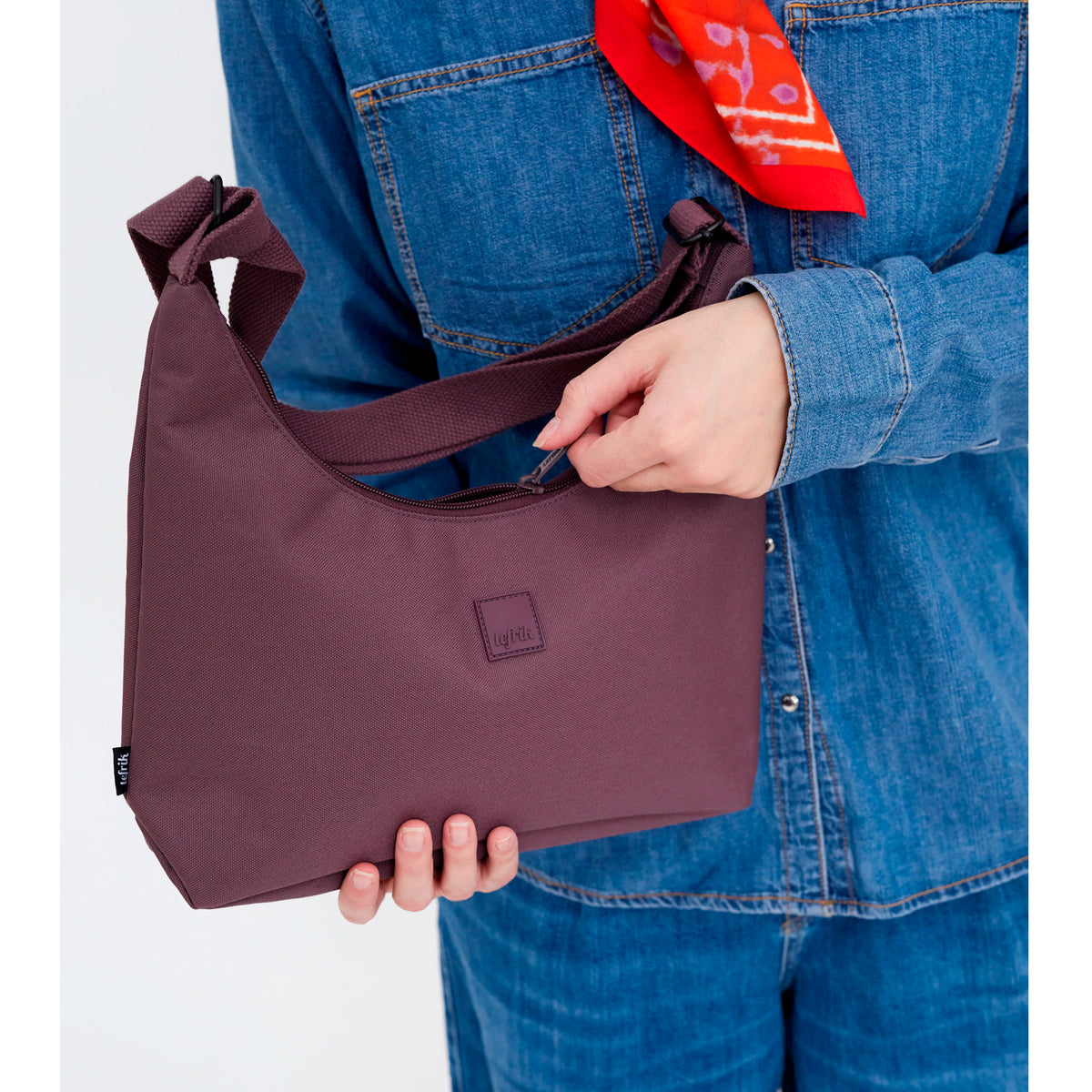 Bolso Lefrik - Bico Maroon