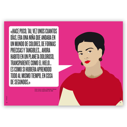 Libro - "Biográfico: Kahlo" de Sophie Collins