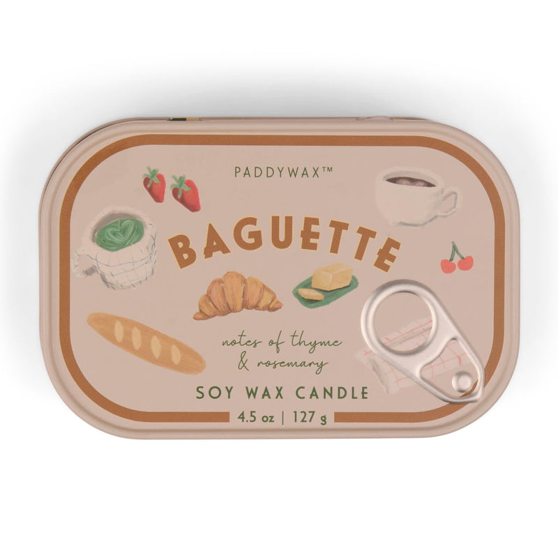 Vela en lata Paddywax - Baguette 🥖