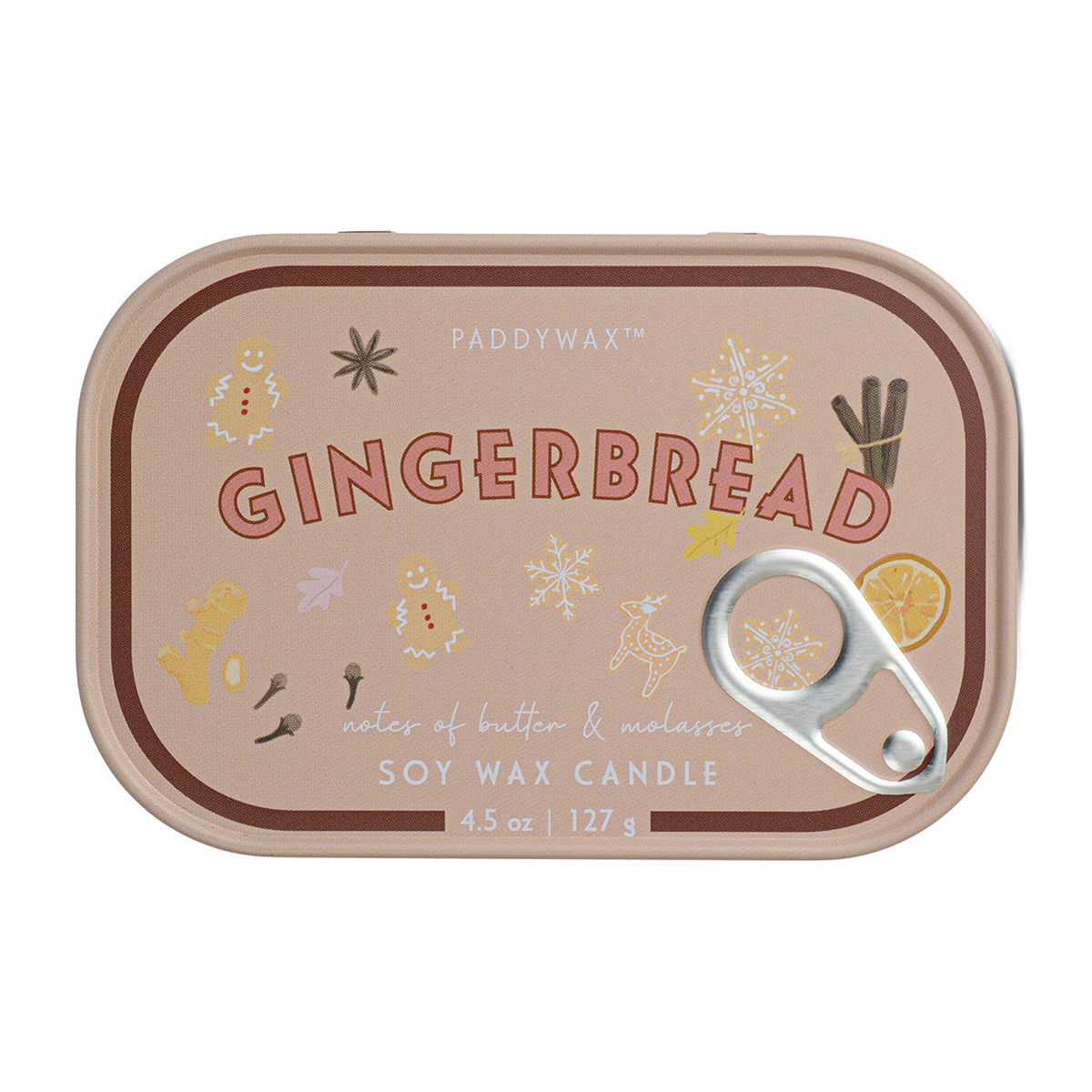 Vela en lata Paddywax - Gingerbread