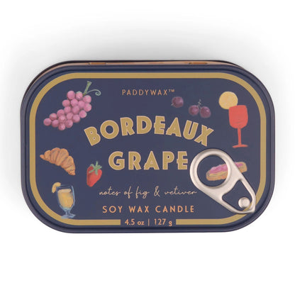 Vela en lata Paddywax - Uva de Burdeos 🍇