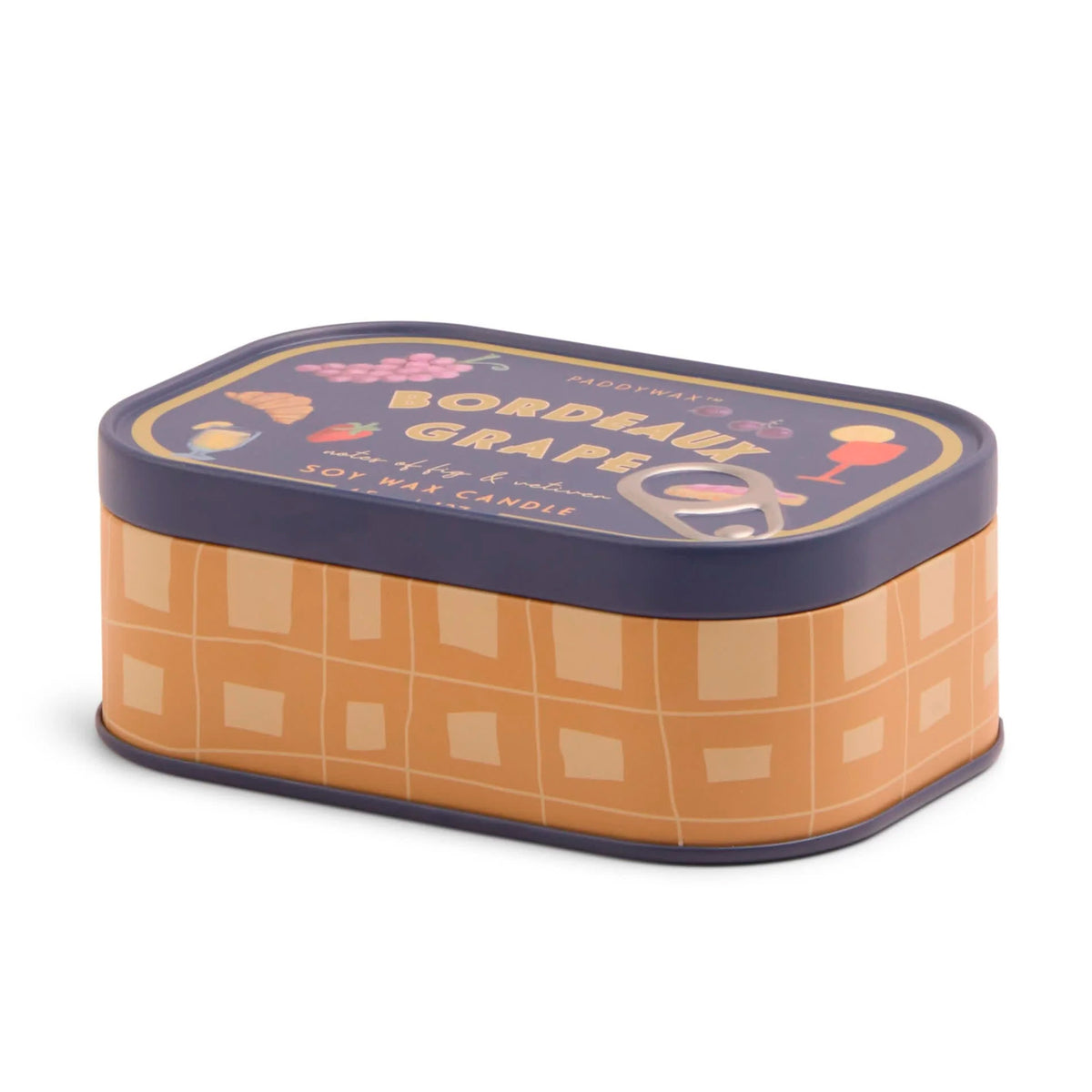 Vela en lata Paddywax - Uva de Burdeos 🍇