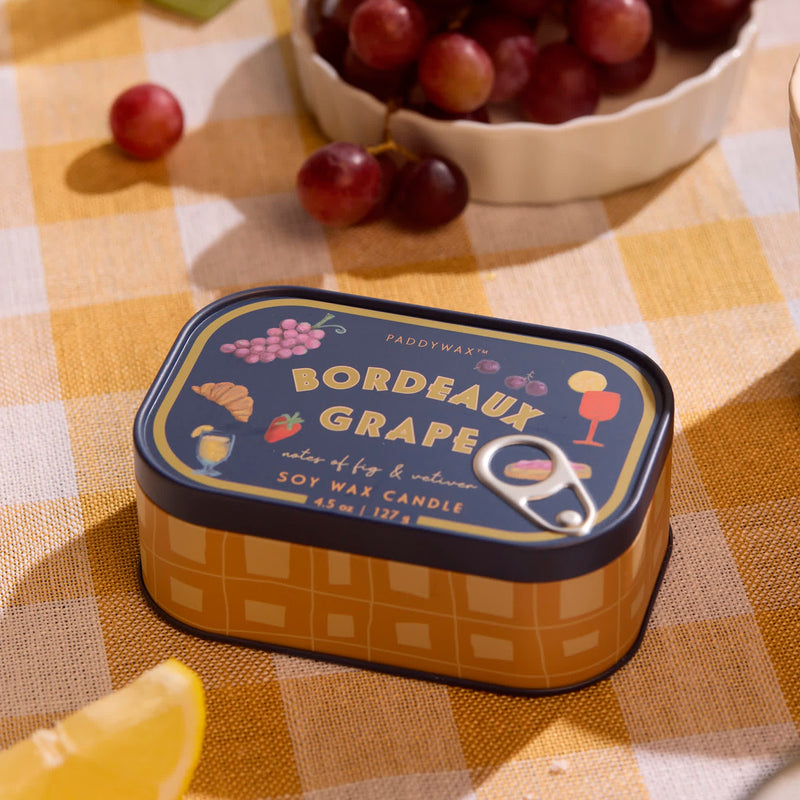 Vela en lata Paddywax - Uva de Burdeos 🍇